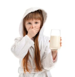 علاج حساسية الحليب عند الرضع