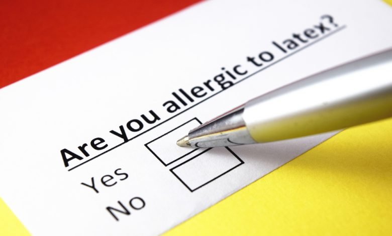 الأطعمة التفاعلية عبر اللاتكس