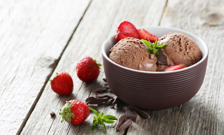 آيس كريم الكاكاو